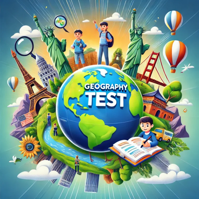 Geography test from testclasses